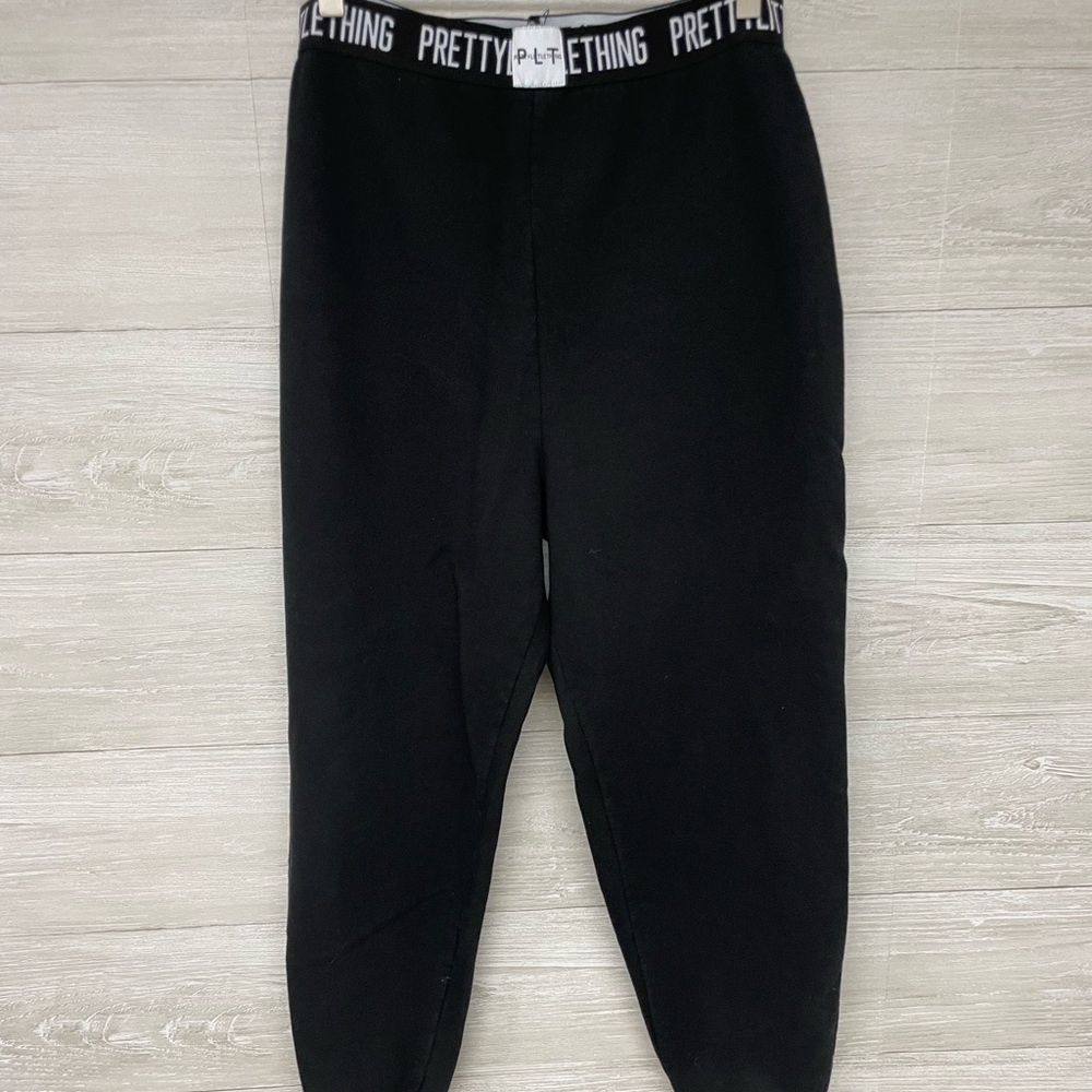 * | PrettyLittleThing | fleece lined joggers. Size 14.